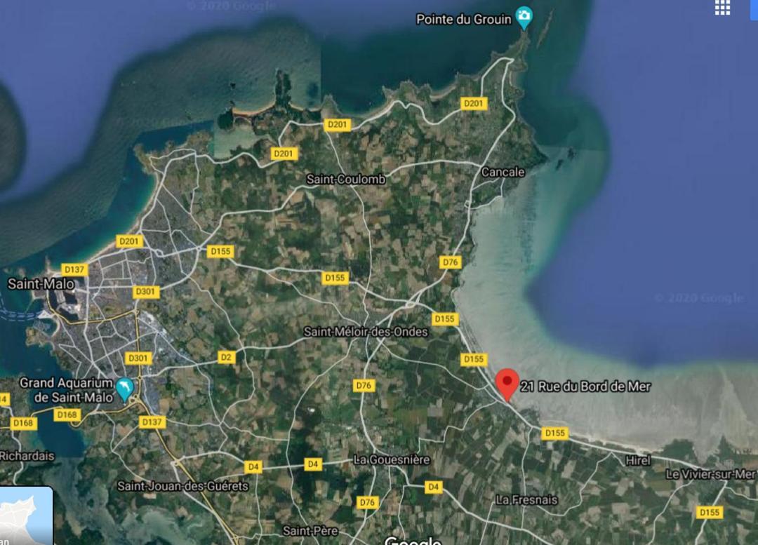 Comme Un Poisson Dans L'Eau - Cote Mer -Belle Vue Mer Saint-Benoît-des-Ondes Kültér fotó